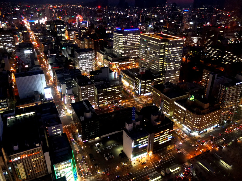 夜の札幌