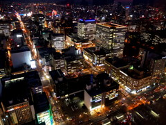 夜の札幌