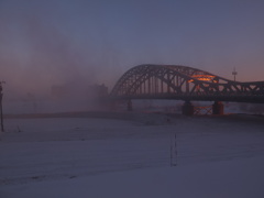 霧の旭橋