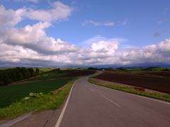 十勝岳へと続く２