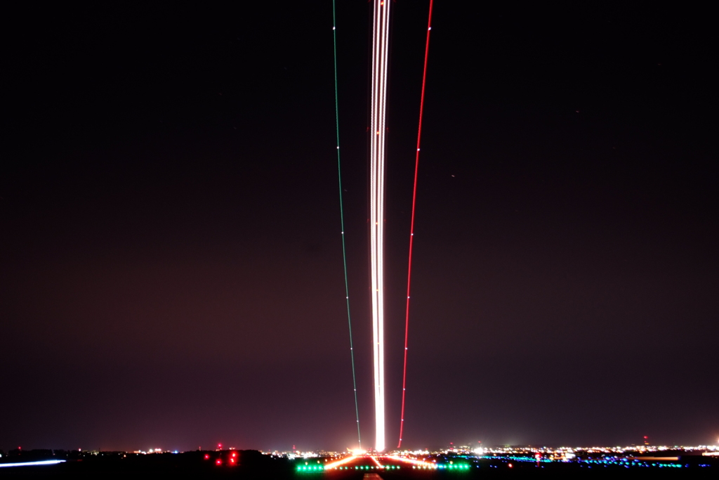 夜空へ