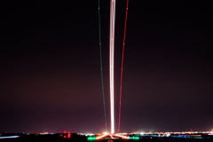 夜空へ