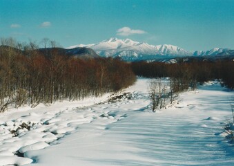 黒岳を望む