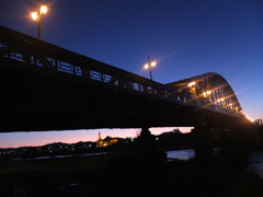 夕刻の旭橋３