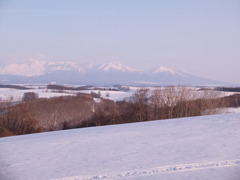 峰峰に見とれて