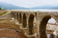 今は、タウシュベツ橋梁