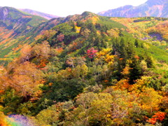 初秋の十勝岳 初秋の十勝岳