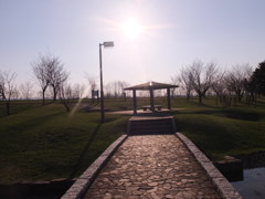 石橋の向こうは