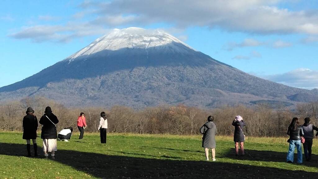 蝦夷富士の麓で