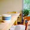 カフェにて