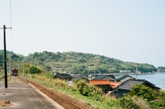 海の見える駅