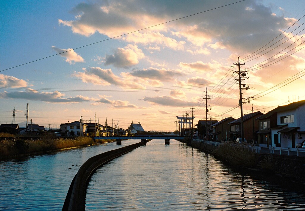 故郷の風景