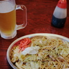焼きそばとビィル