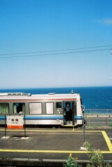 海の見える駅