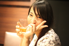 確かな笑顔
