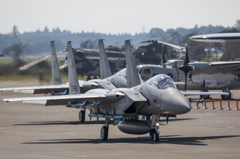 航空観閲式事前公開 2014　地上滑走F-15J
