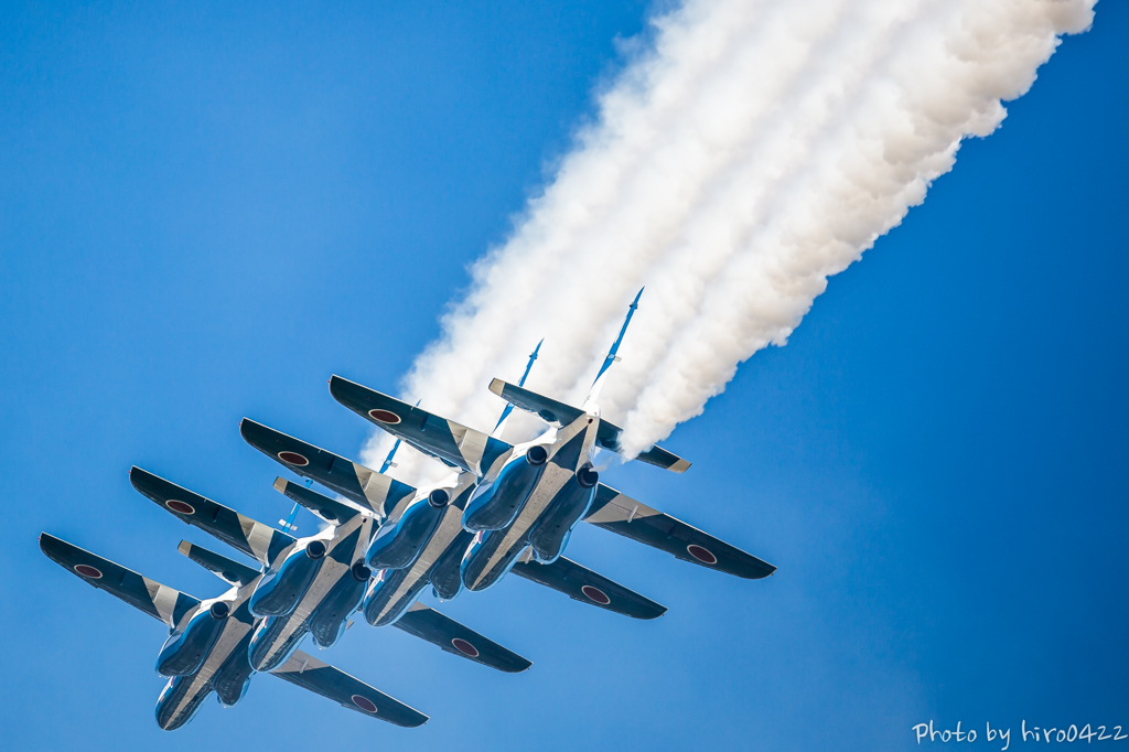 Blue Impulse in TSUIKI A.B