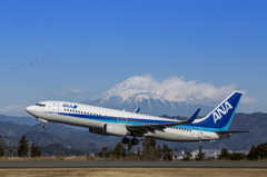 ANAと富士の空港