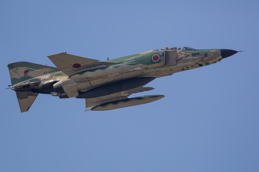 航空観閲式事前公開　RF-4E