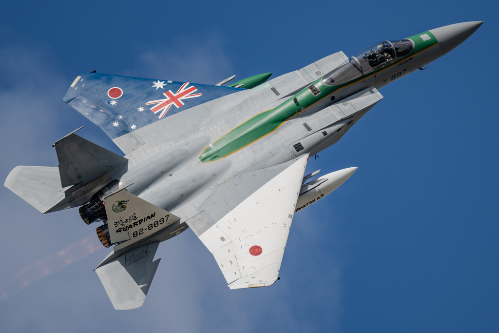 小松基地航空祭　日豪共同訓練記念塗装機