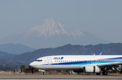 富士山とANA