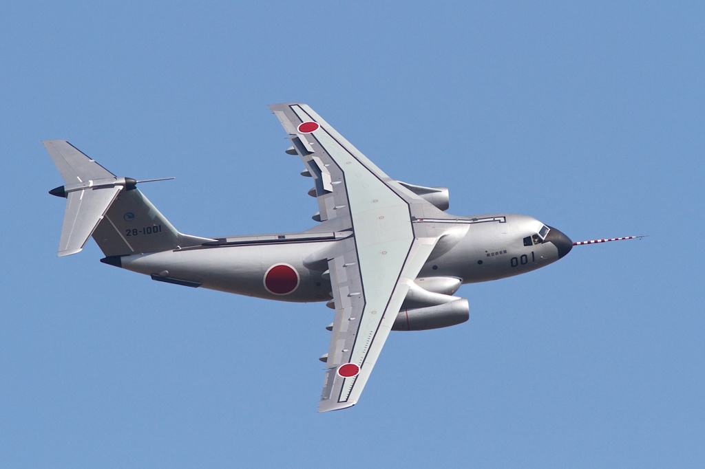 C-1の背中