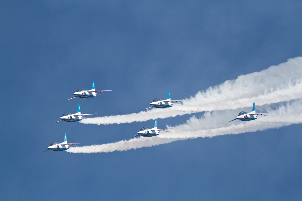 岐阜基地航空祭予行　Blue Impulse（１）