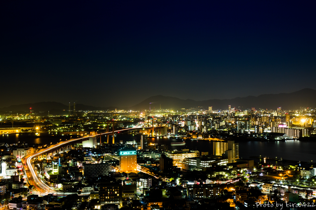 北九州の夜は更けて