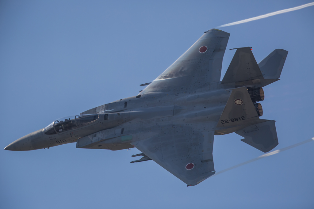 逆光F-15J