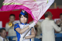 エア・フェスタ2014　カラーガード隊