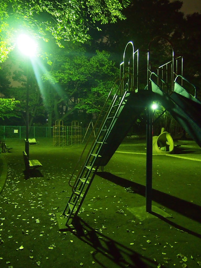 夜の公園