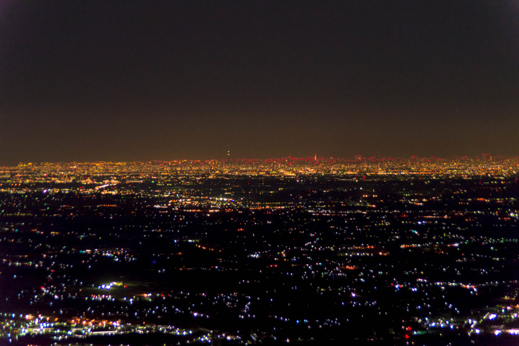 筑波山山頂から東京の夜景２ By Holu Id 写真共有サイト Photohito