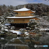 2017京雪景（鹿苑寺金閣2）
