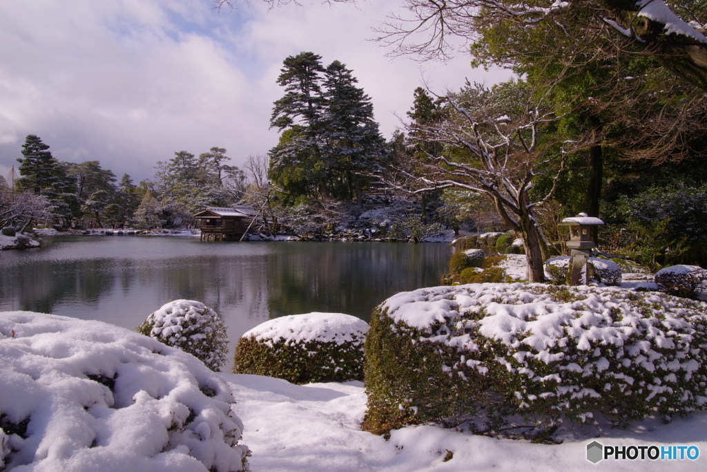 2月9日　金沢・雪（兼六園1）