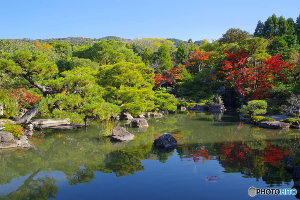 對流山荘の紅葉1