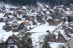 2019雪景色（白川郷）