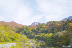 大山の紅葉（大山・蒜山秋景色3 南光河原より）