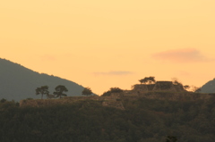 竹田城跡2（夕ぐれ）
