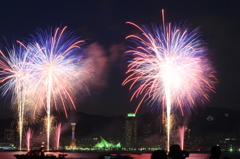 第45回みなとこうべ海上花火大会②