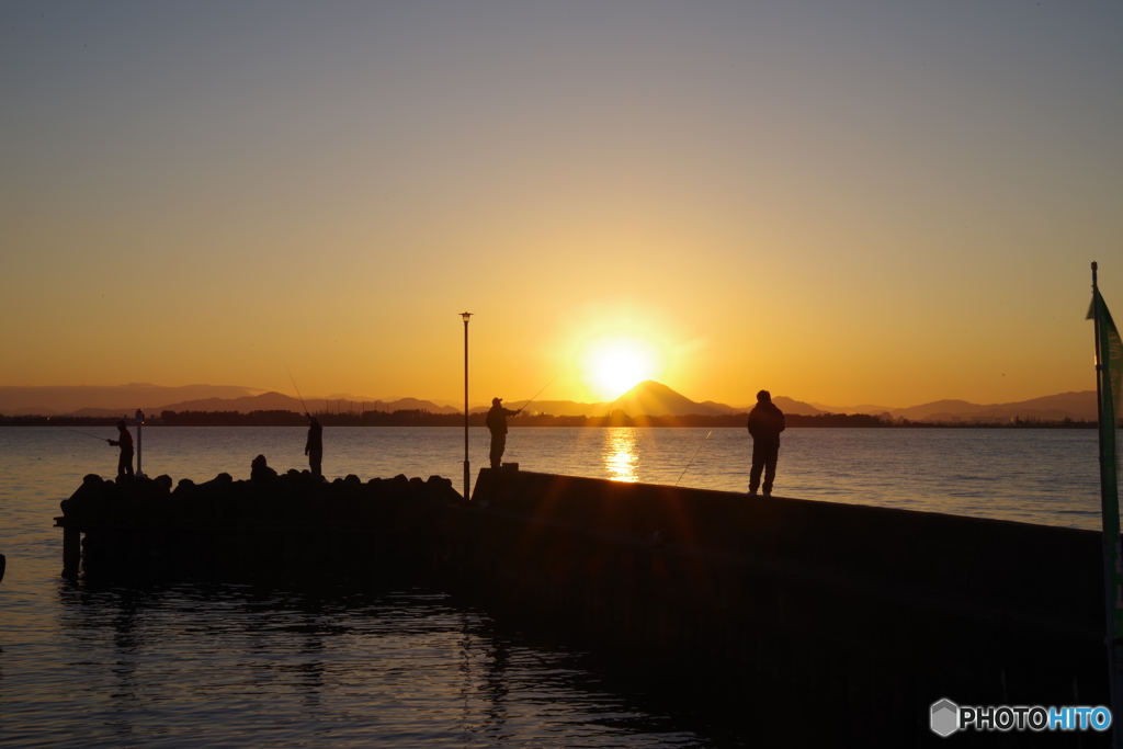 2019新春の光・琵琶湖3（初釣り）