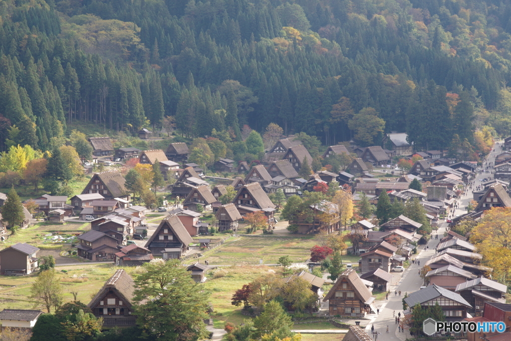 白川郷の秋5（2022紅葉）