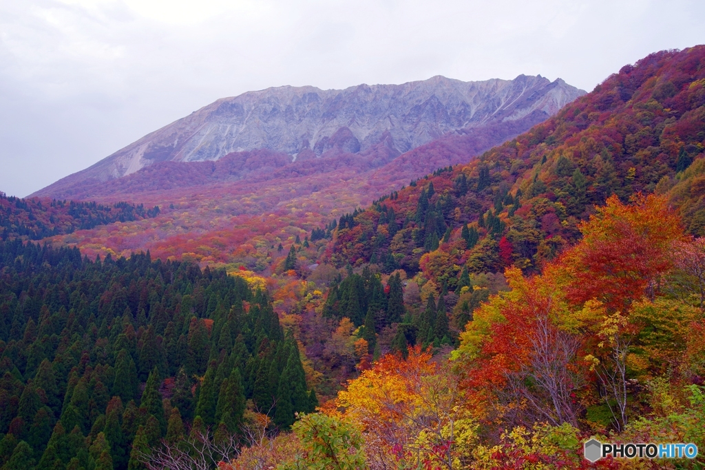 2019紅葉（大山2　鍵掛峠）