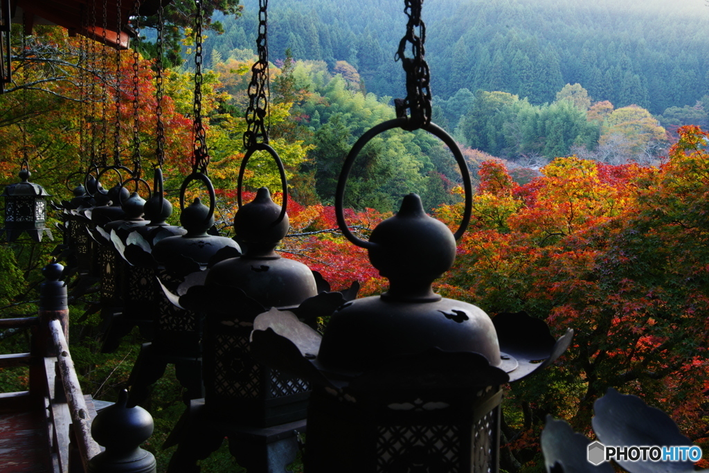 2018紅葉（談山神社2・拝殿・西回廊）