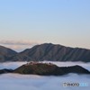 2018秋紀行（立雲峡より竹田城址を望む３・朝の陽光を浴びて）