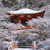 雪景2025・醍醐寺（弁天堂）