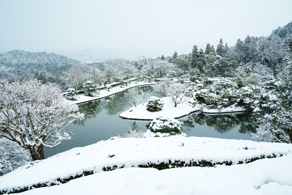 2019雪景色（修学院離宮）