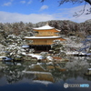 2017京雪景（鹿苑寺　金閣1）