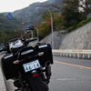 山間の住宅街で