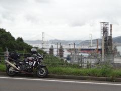 白鳥大橋を望む　北海道