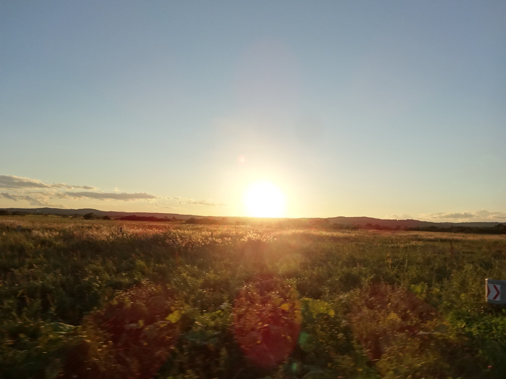 移動中　北海道